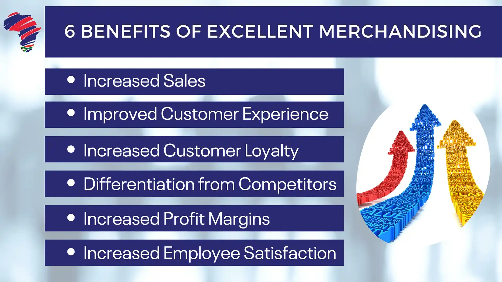 Excellent merchandising provides a range of benefits to retailers